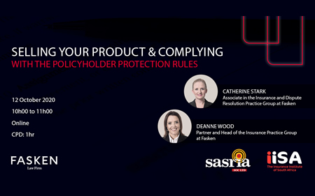 Selling your product and complying with the Policyholder Protection Rules (PPRs)